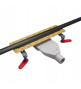 Wiper Intensi 316 UNO Odpływ liniowy 120 graphite black brush 500.0258.54.120