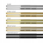 Wiper Intensi 316 UNO Odpływ liniowy 120 cm gold brushed 500.0258.45.120