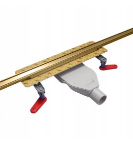Wiper Intensi 316 UNO Odpływ liniowy 120 gold brush 500.0258.45.120