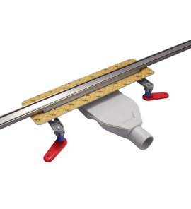 Wiper Intensi 316 UNO Odpływ liniowy 120 silver brush 500.0258.32.120