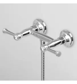 Zucchetti Agora Classic Bateria natryskowa naścienna chrom ZAL055