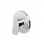 Zucchetti Brim Bateria natryskowa jednouchwytowa podtynkowa element zewnętrzny chrom ZBR122