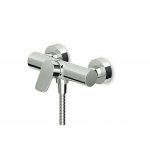 Zucchetti Brim Bateria natryskowa jednouchwytowa naścienna chrom ZBR106