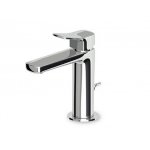 Zucchetti Brim Bateria umywalkowa jednouchwytowa z korkiem 1¼” chrom ZBR308