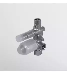      Zucchetti Element podtynkowy do baterii wannowo-natryskowych czarny matowy, gofrowany R99684.N1 WYPRZEDAŻ MAGAZYNOWA!!