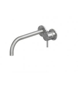 Zucchetti Helm Bateria umywalkowa 2-otworowa podtynkowa 230 mm element zewnętrzny inox ZHE720.X