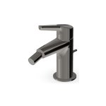Zucchetti Medameda Bateria bidetowa jednootworowa z korkiem automatycznym Metal Black ZMM387.C50