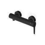 Zucchetti Medameda Bateria natryskowa jednouchwytowa ścienna Brushed Total Black PVD ZMM076.P81