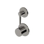 Zucchetti Medameda Bateria termostatyczna natryskowa podtynkowa - element zewnętrzny Metal Black ZMM801.C50