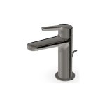 Zucchetti Medameda Bateria umywalkowa jednootworowa z korkiem automatycznym Metal Black ZMM710.C50