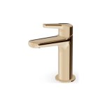 Zucchetti Medameda Bateria umywalkowa jednootworowa bez korka British Gold PVD ZMM713.P30