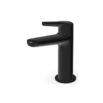 Zucchetti Medameda Bateria umywalkowa jednootworowa bez korka Brushed Total Black PVD ZMM713.P81