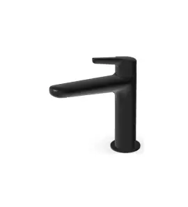 Zucchetti Medameda Bateria umywalkowa jednootworowa bez korka Brushed Total Black PVD ZMM714.P81