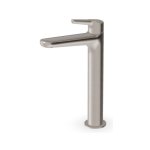 Zucchetti Medameda Bateria umywalkowa jednootworowa wysoka bez korka Brushed Nickiel ZMM715.C3