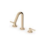 Zucchetti Medameda Bateria umywalkowa 3-otworowa bez korka British Gold PVD ZMM5504.P30