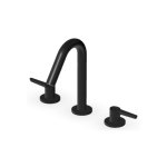 Zucchetti Medameda Bateria umywalkowa 3-otworowa bez korka Brushed Total Black PVD ZMM5504.P81