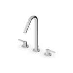 Zucchetti Medameda Bateria umywalkowa 3-otworowa z korkiem automatycznym Chrom ZMM5506