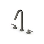 Zucchetti Medameda Bateria umywalkowa 3-otworowa z korkiem automatycznym Metal Black ZMM5506.C50