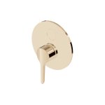 Zucchetti Medameda Bateria wannowo-natryskowa podtynkowa - element zewnętrzny British Gold PVD ZMM776.P30
