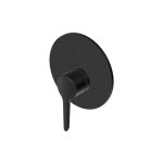 Zucchetti Medameda Bateria wannowo-natryskowa podtynkowa - element zewnętrzny Brushed Total Black PVD ZMM776.P81