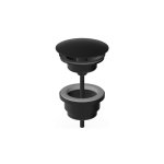 Zucchetti Medameda Korek klik-klak uniwersalny Brushed Total Black PVD R97760.P81