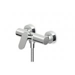 Zucchetti Nikko Bateria natryskowa jednouchwytowa naścienna chrom ZKK106