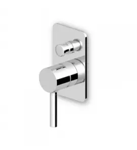      Zucchetti Pan Bateria prysznicowa podtynkowa element zewnętrzny chrom ZP6121 WYPRZEDAŻ MAGAZYNOWA!!