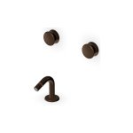 Zucchetti Sablier Bateria bidetowa podtynkowa z wylewką stojącą Brushed Chocolate PVD ZSL5737.XP21