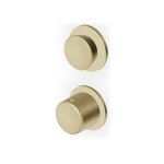 Zucchetti Sablier Bateria termostatyczna natryskowa podtynkowa - element zewnętrzny Brushed British Gold PVD ZSL801.XP31
