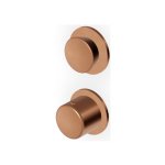 Zucchetti Sablier Bateria termostatyczna natryskowa podtynkowa - element zewnętrzny Brushed Copper PVD ZSL801.XP91