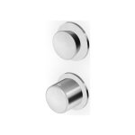 Zucchetti Sablier Bateria termostatyczna natryskowa podtynkowa 2-drożna - element zewnętrzny Brushed Stainless Steel ZSL806.X