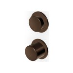 Zucchetti Sablier Bateria termostatyczna natryskowa podtynkowa 2-drożna - element zewnętrzny Brushed Chocolate PVD ZSL806.XP21