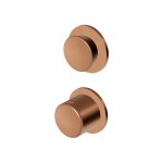 Zucchetti Sablier Bateria termostatyczna natryskowa podtynkowa 2-drożna - element zewnętrzny Brushed Copper PVD ZSL806.XP91