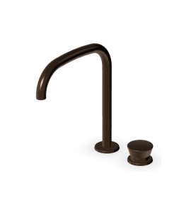Zucchetti Sablier Bateria umywalkowa 2-otworowa Brushed Chocolate PVD ZSL418.XP21