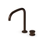 Zucchetti Sablier Bateria umywalkowa 2-otworowa Brushed Chocolate PVD ZSL418.XP21