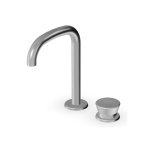 Zucchetti Sablier Bateria umywalkowa 2-otworowa Brushed Stainless Steel ZSL419.X