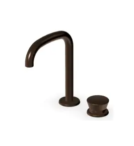 Zucchetti Sablier Bateria umywalkowa 2-otworowa Brushed Chocolate PVD ZSL419.XP21