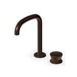 Zucchetti Sablier Bateria umywalkowa 2-otworowa Brushed Chocolate PVD ZSL419.XP21