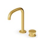 Zucchetti Sablier Bateria umywalkowa 2-otworowa Brushed Gold PVD ZSL419.XP41
