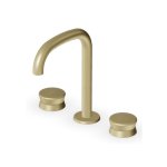 Zucchetti Sablier Bateria umywalkowa 2-otworowa Brushed British Gold PVD ZSL5342.XP31