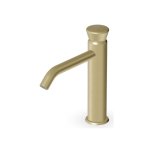 Zucchetti Sablier Bateria umywalkowa jednouchwytowa Brushed British Gold PVD ZSL557.XP31