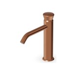 Zucchetti Sablier Bateria umywalkowa jednouchwytowa Brushed Copper PVD ZSL557.XP91