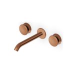 Zucchetti Sablier Bateria umywalkowa podtynkowa 200 mm 3-otworowa -  element zewnętrzny Brushed Copper PVD ZSL5781.XP91