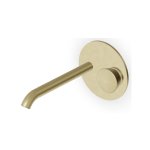 Zucchetti Sablier Bateria umywalkowa podtynkowa 225 mm - element zewnętrzny Brushed British Gold PVD ZSL735.XP31