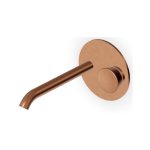 Zucchetti Sablier Bateria umywalkowa podtynkowa 225 mm - element zewnętrzny Brushed Copper PVD ZSL735.XP91