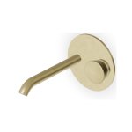 Zucchetti Sablier Bateria umywalkowa podtynkowa 200 mm Brushed British Gold PVD ZSL736.XP31