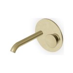 Zucchetti Sablier Bateria umywalkowa podtynkowa 175 mm - element zewnętrzny Brushed British Gold PVD ZSL739.XP31
