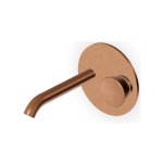 Zucchetti Sablier Bateria umywalkowa podtynkowa 175 mm - element zewnętrzny Brushed Copper PVD ZSL739.XP91