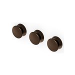 Zucchetti Sablier Bateria wannowo-natryskowa 3-otworowa podtynkowa - element zewnętrzny Brushed Chocolate PVD ZSL5695.XP21