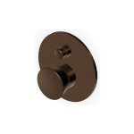 Zucchetti Sablier Bateria wannowo-natryskowa podtynkowa - element zewnętrzny Brushed Chocolate PVD ZSL775.XP21